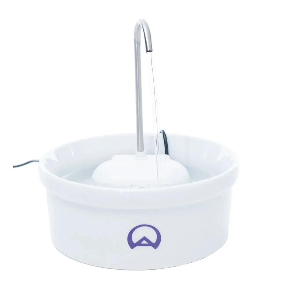 Fonte Bebedouro e Purificador Aqua Porcelain Amicus Bivolt Branca — foto 2