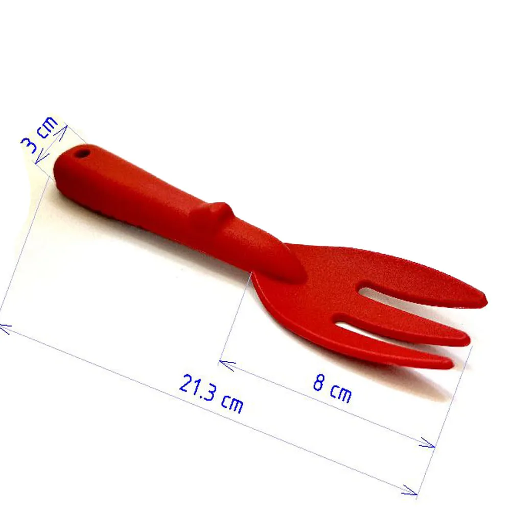 Garfo para Jardinagem Desli Vermelho — foto 2