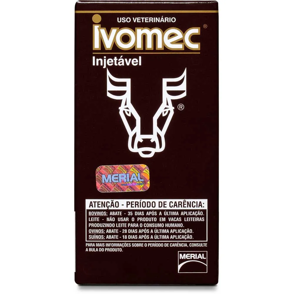Ivomec Injetável Antiparasitário Merial