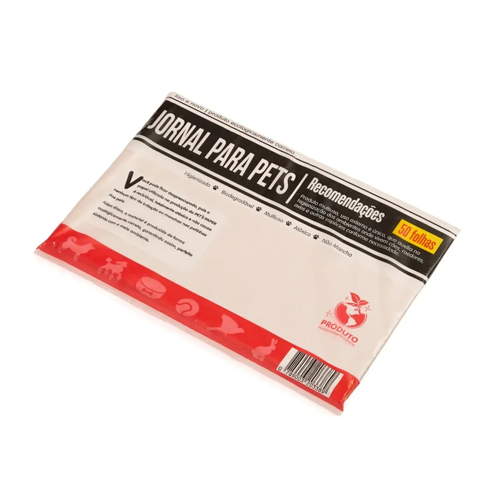 Jornal Liso para Pet Pets Paper