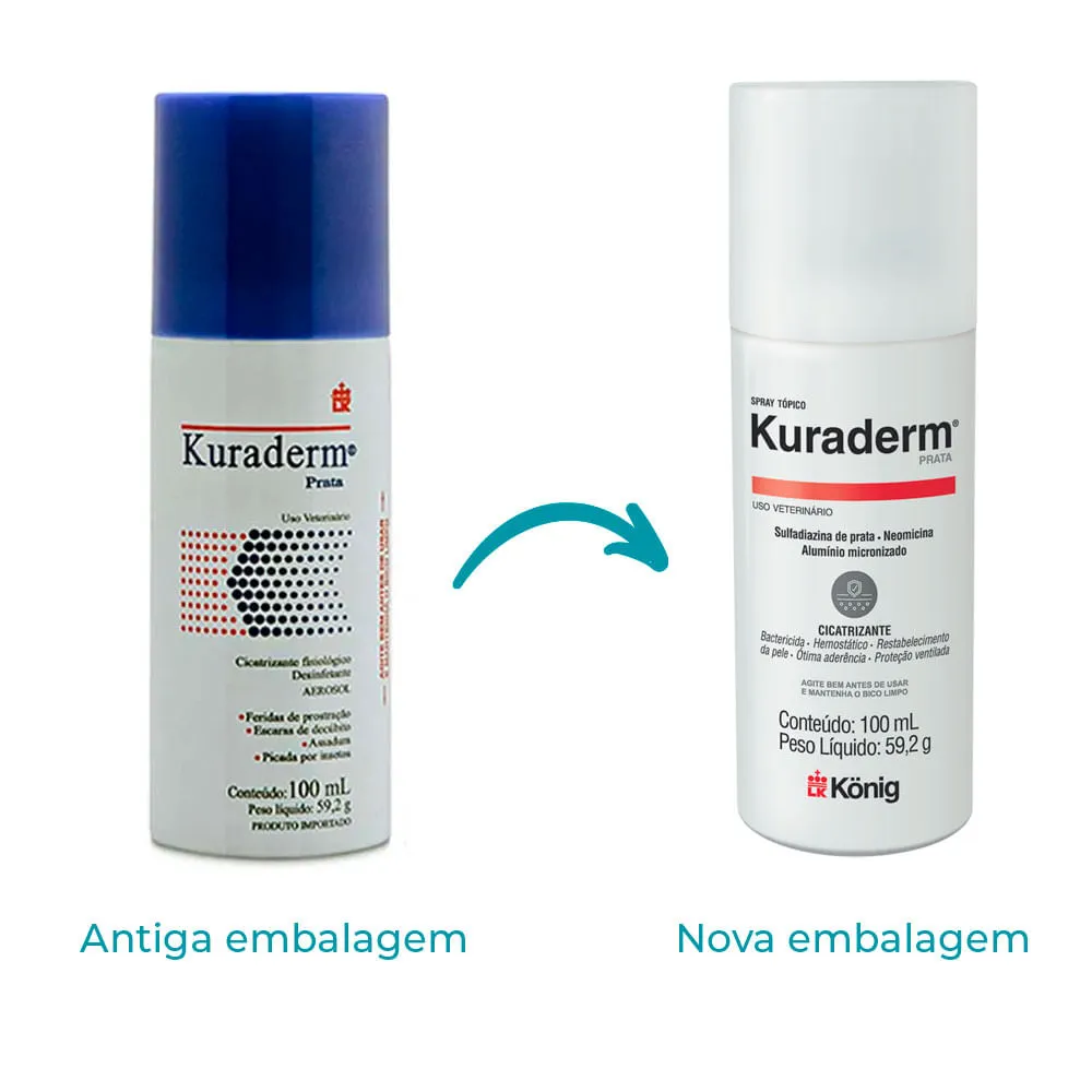 Kuraderm Prata Spray Cicatrizante — foto 2