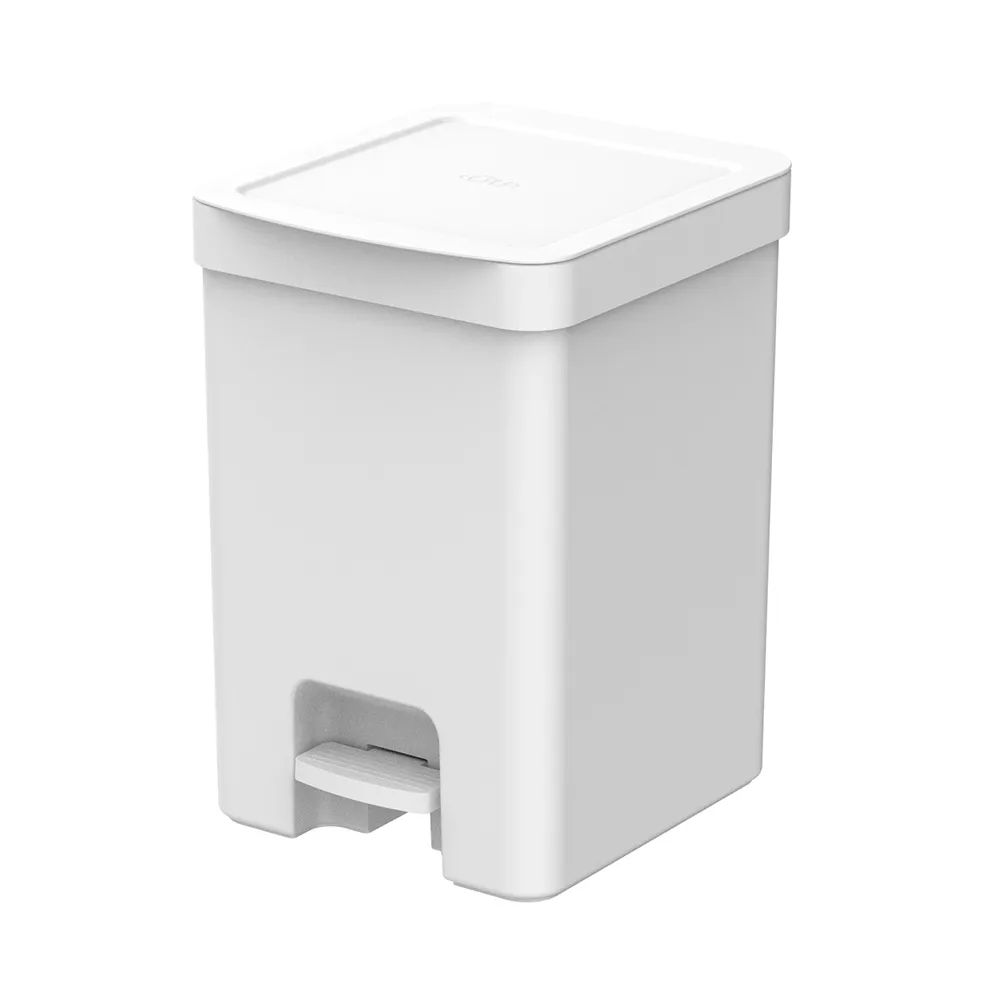 Lixeira com Pedal Trium Branco Ou — foto 3