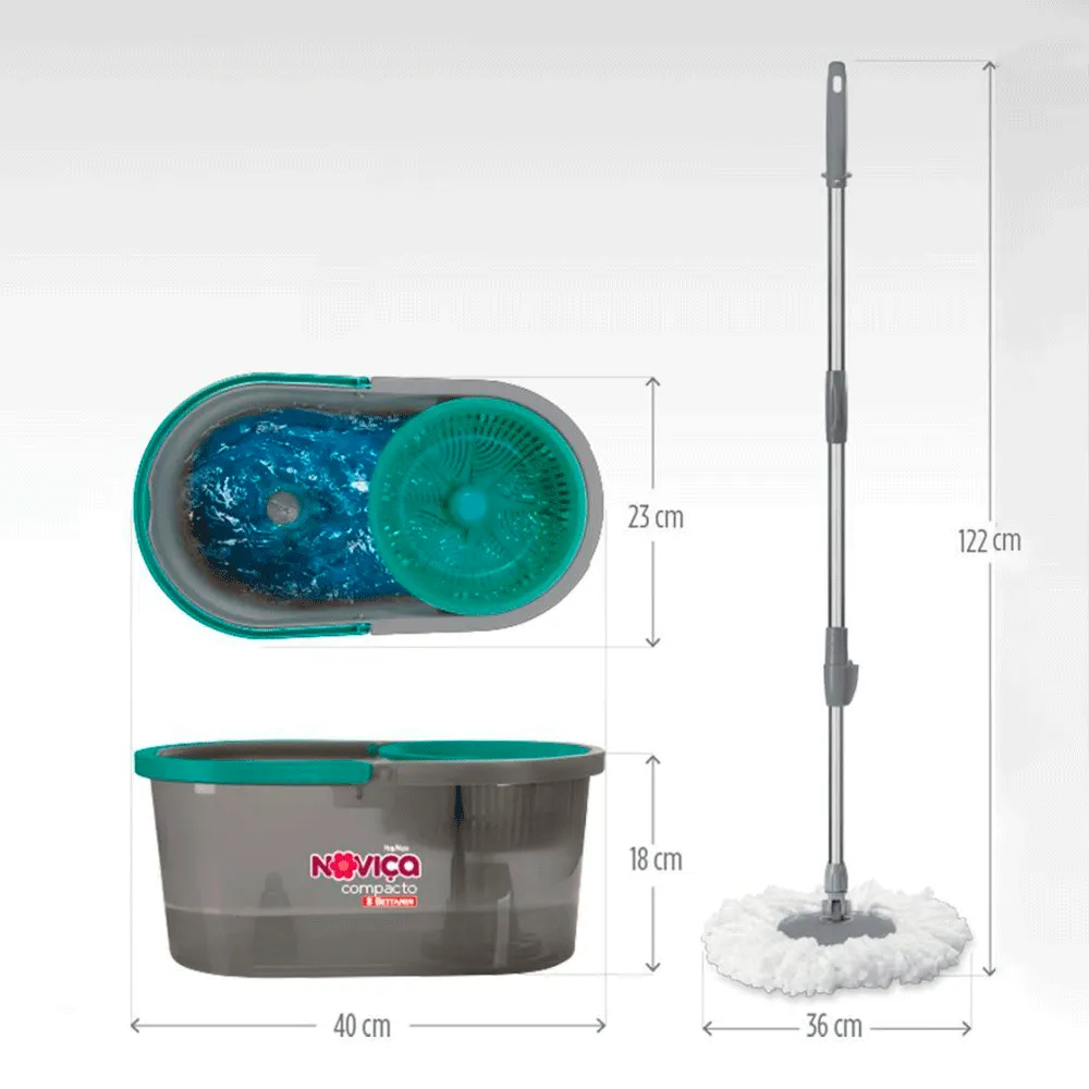 Mop Compacto 10L Noviça Bettanin — foto 4