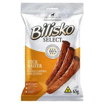 Petisco Bilisko Palito de Frango para Cães