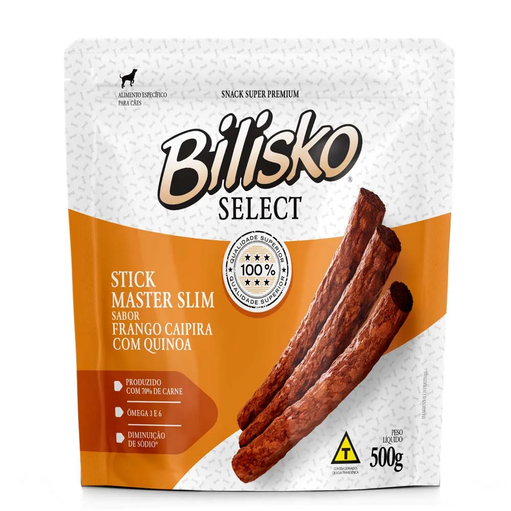 Petisco Bilisko Palito Fino Cães Frango com Quinoa — foto 2