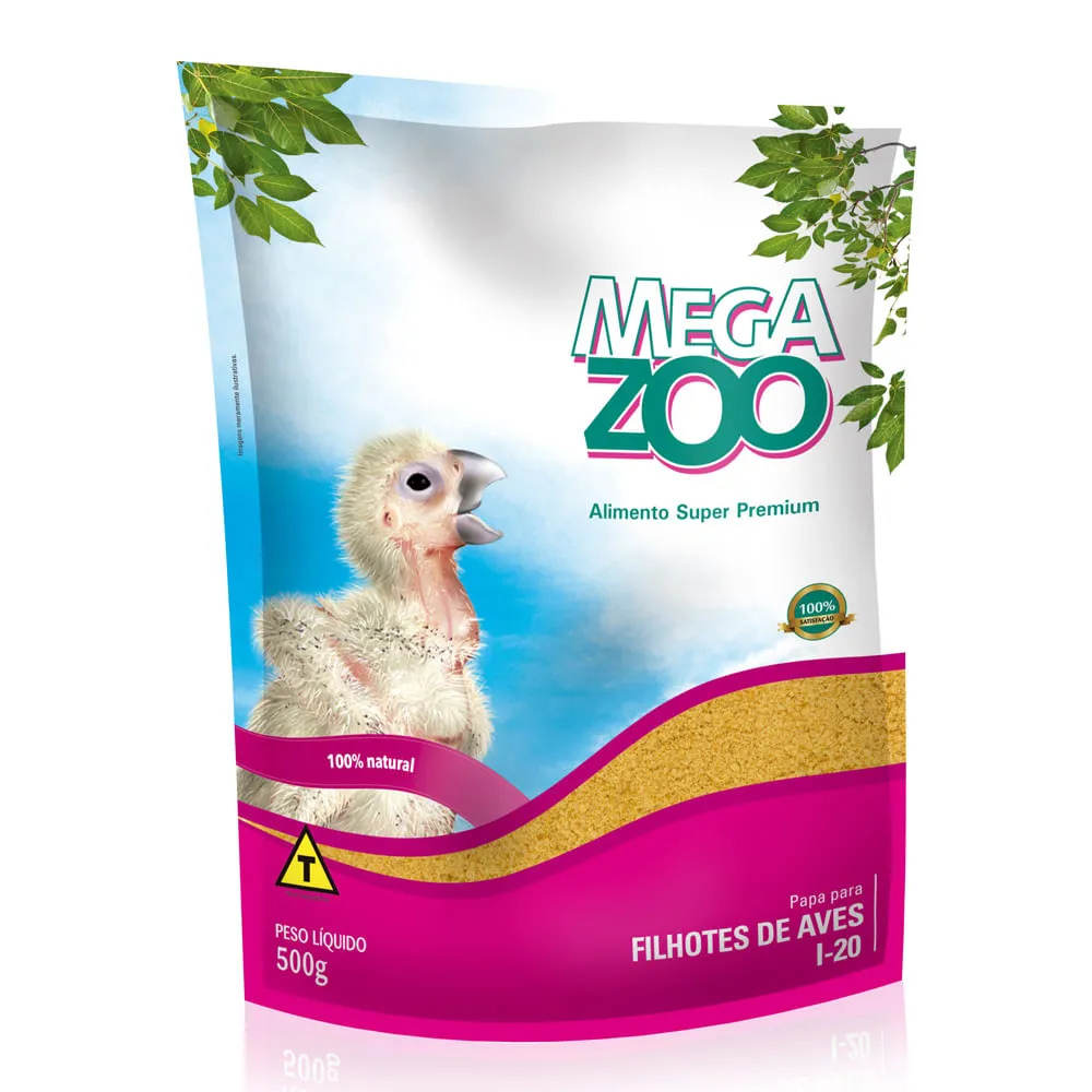 Papa para Filhote de Aves Megazoo