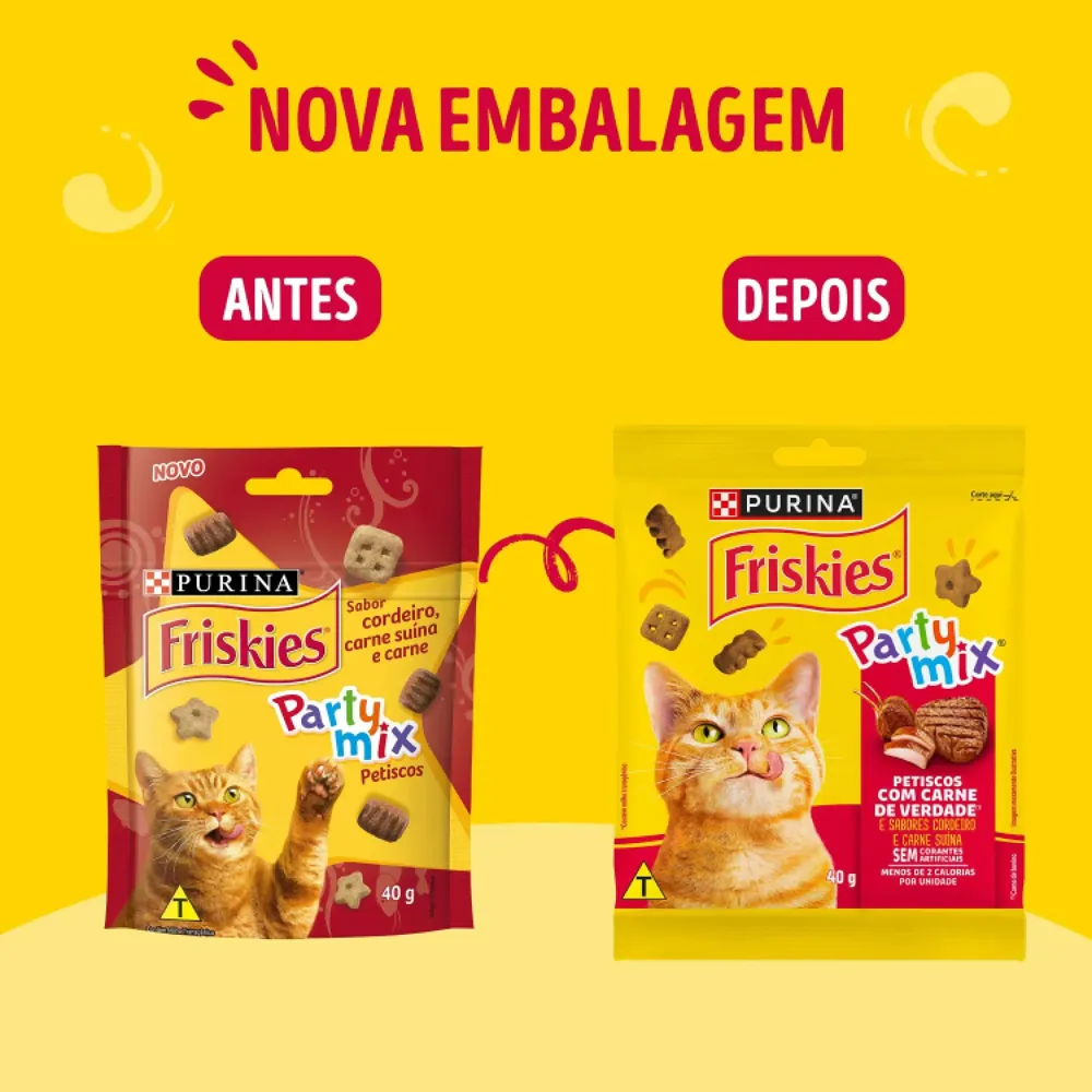 Petisco Friskies Party Mix Carne — foto 4