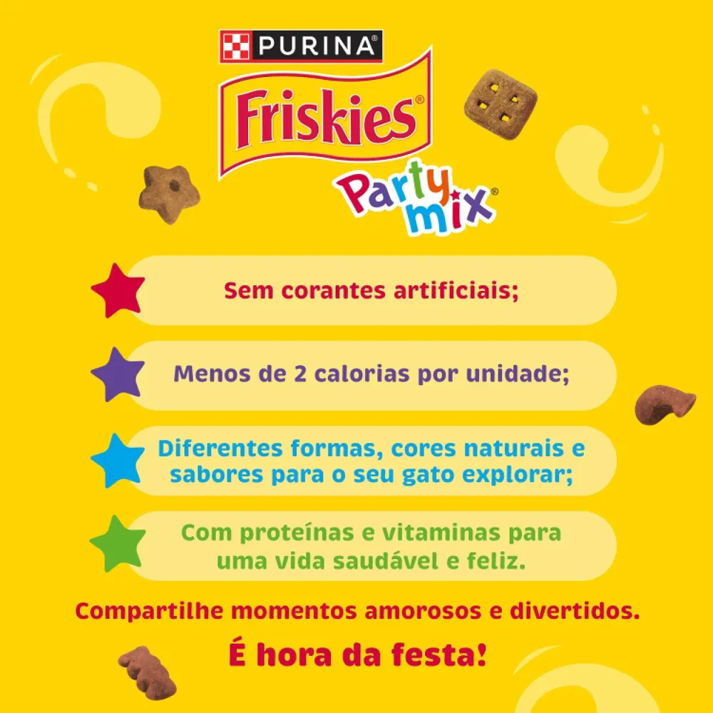 Petisco Friskies Party Mix Carne — foto 5