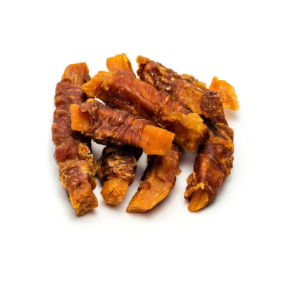 Petisco Natural Cães Barkkies Sweet Potato Wrap Frango — foto 2