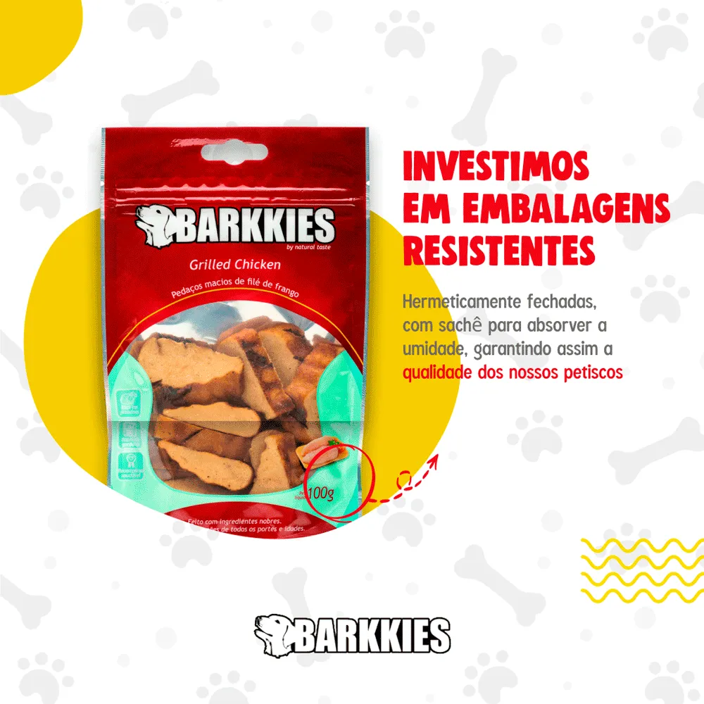 Petisco Natural Cães Barkkies Prime Fillet Pato — foto 5
