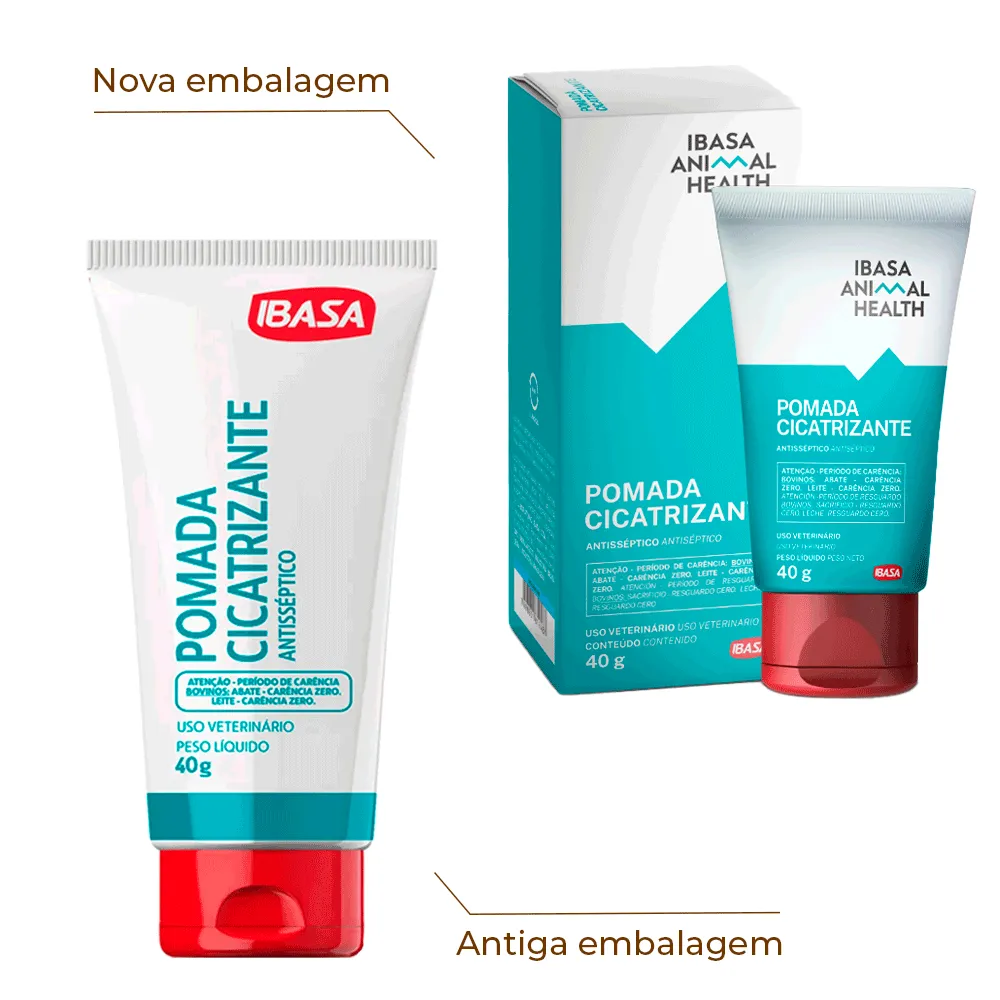 Pomada Cicatrizante Antisséptico Ibasa — foto 2