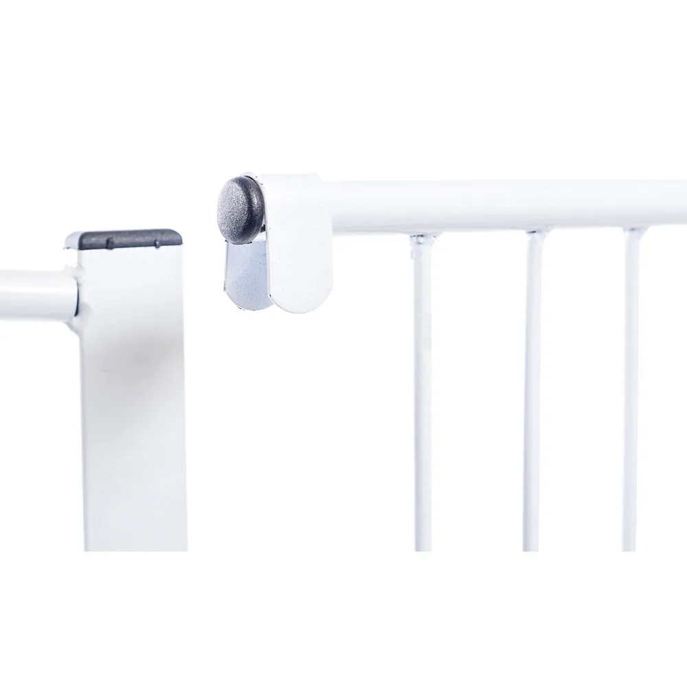 Portão Clássico Grade Porta NF Pet Branco 70cm — foto 2