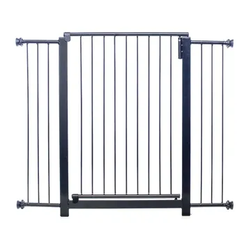 Portão Clássico Maxi Plus Grade Porta NF Pet Preto 1M