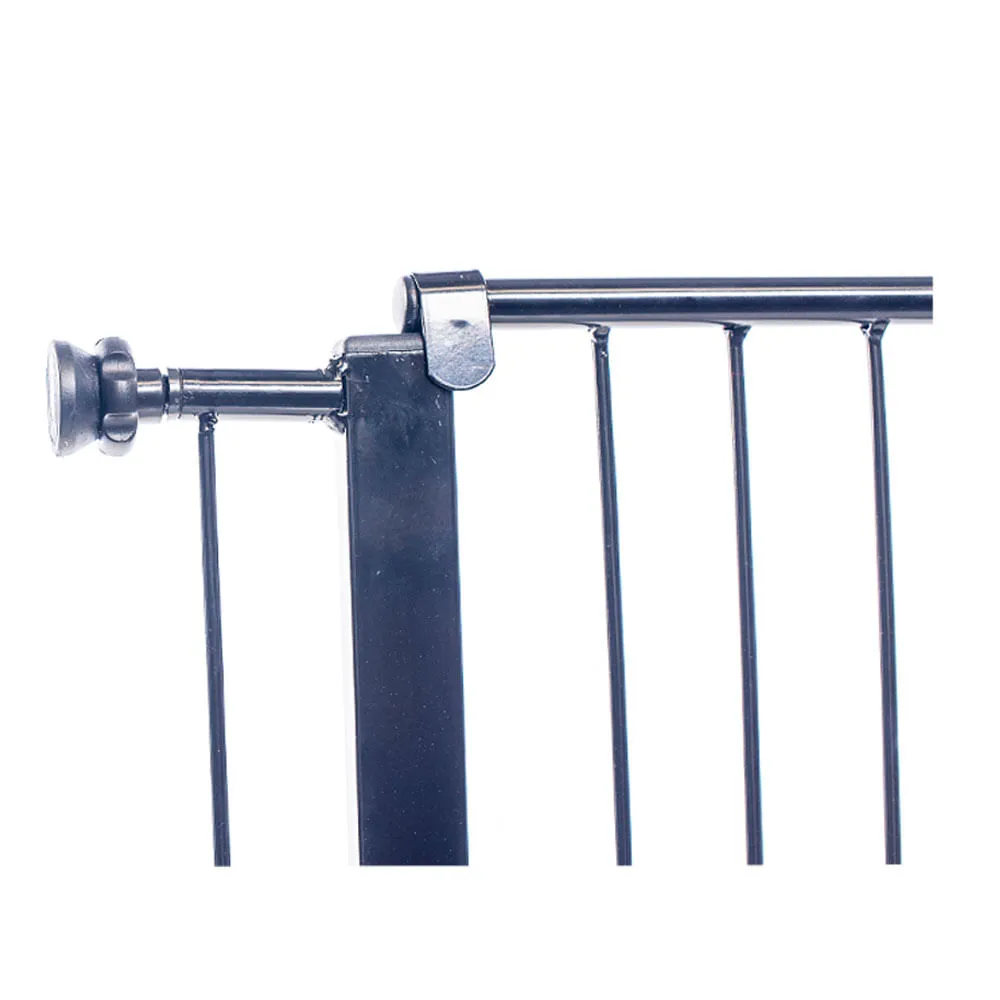 Portão Clássico Plus Grade Porta 80cm NF Pet Preto — foto 2