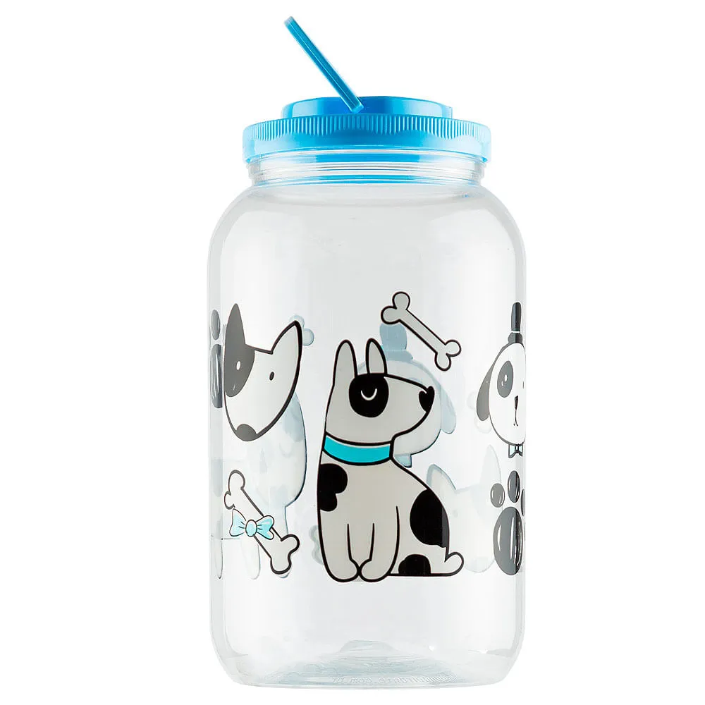 Pote Plástico Dog Bandeirante Azul — foto 2