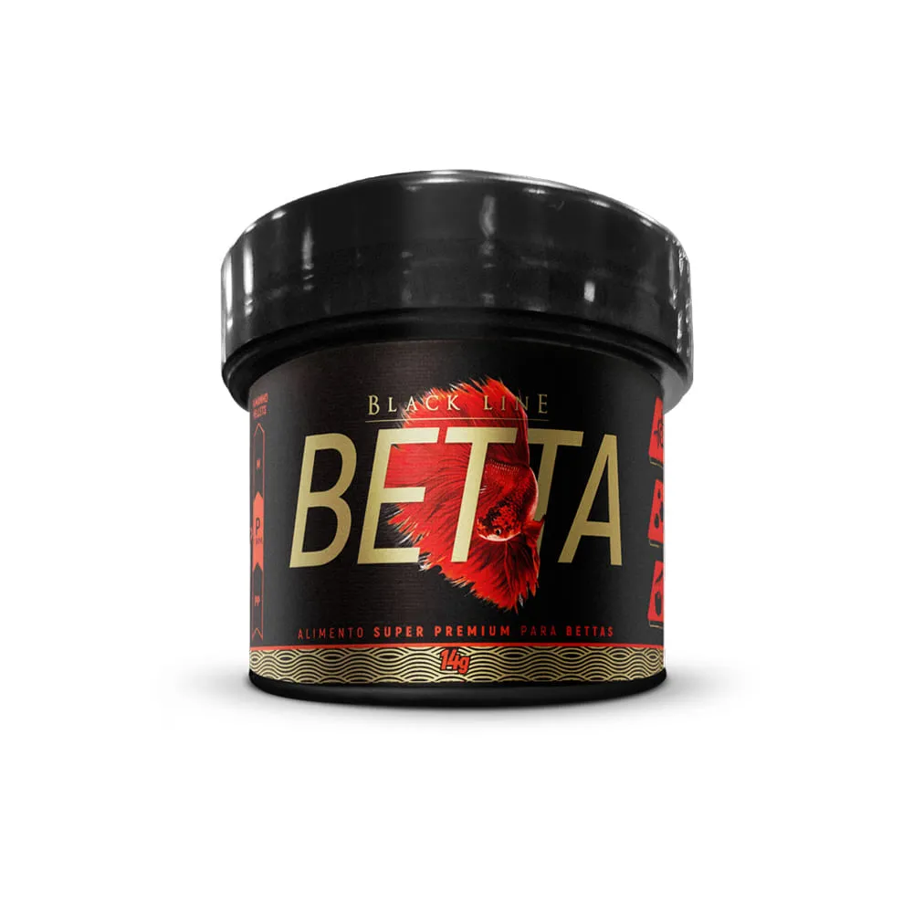 Ração Betta Black Line Poytara
