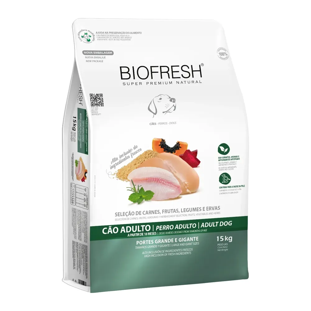 Ração Biofresh Cães Adultos Raças Grandes e Gigantes — foto 2
