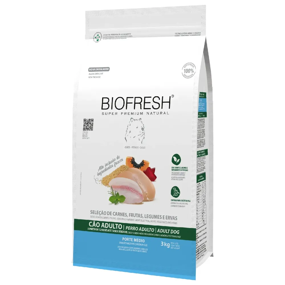 Ração Biofresh Cães Adultos Raças Médias — foto 2