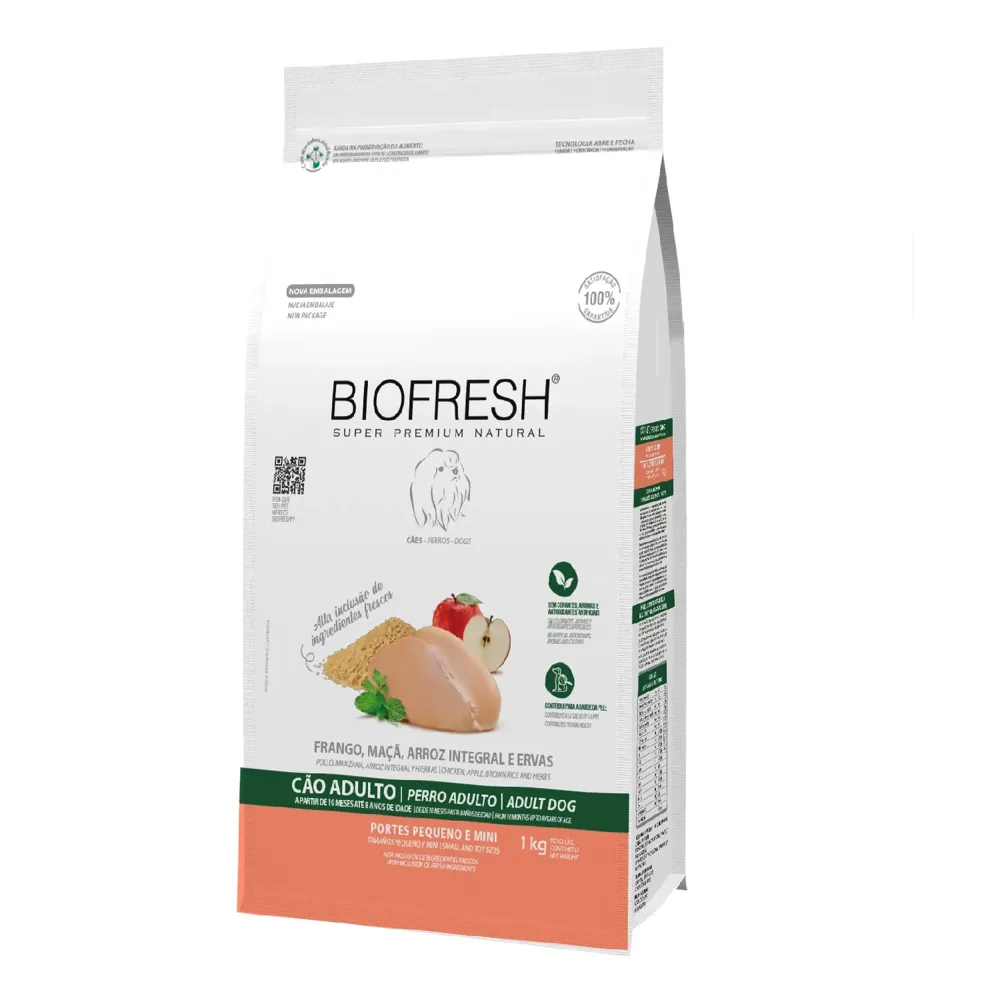 Ração Biofresh Cães Adultos Raças Pequenas e Minis Frango — foto 2