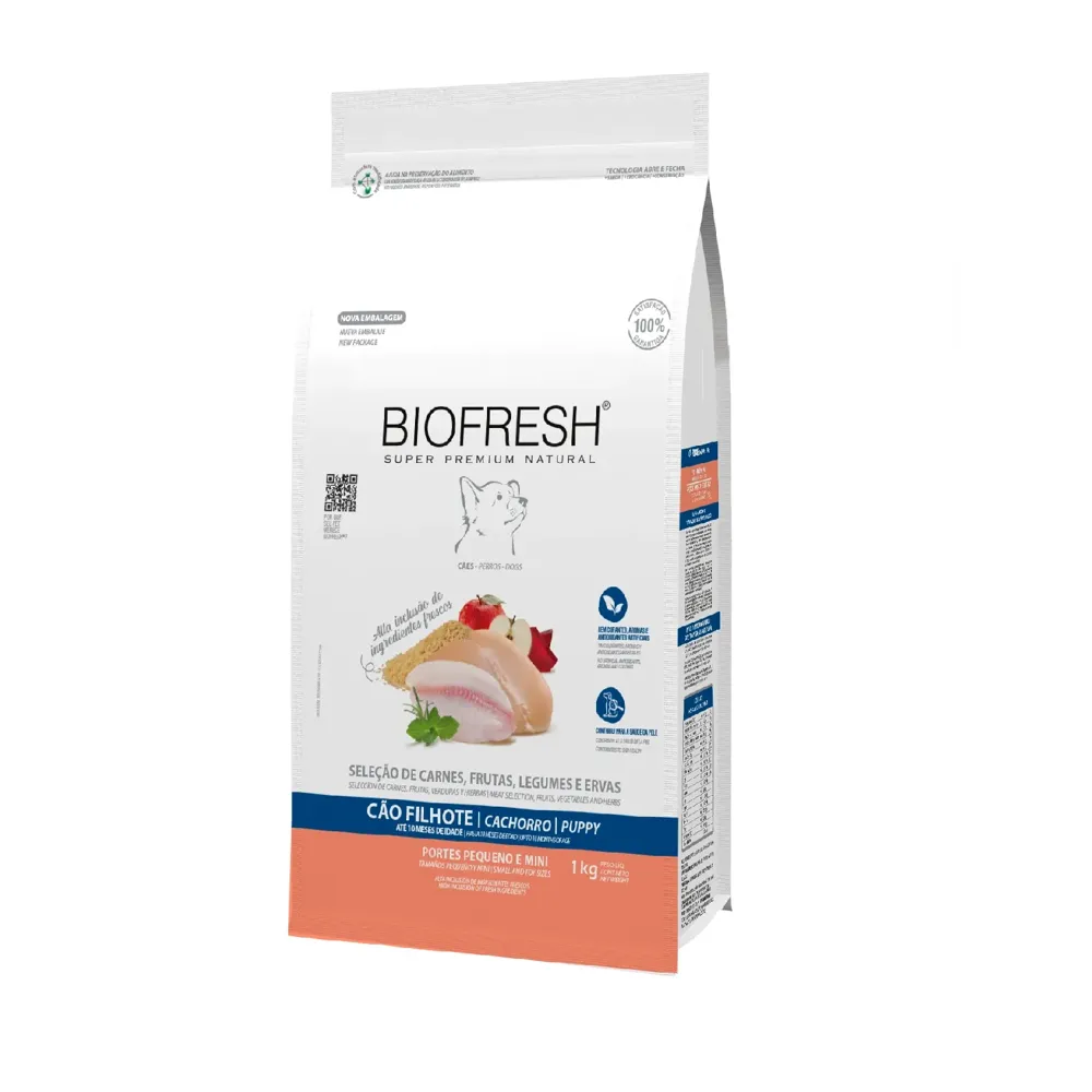 Ração Biofresh Cães Filhotes Raças Pequenas e Minis — foto 2