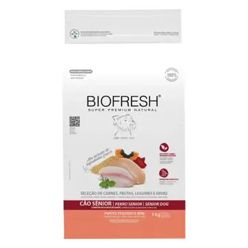 Ração Biofresh Cães Sênior Raças Pequenas e Minis