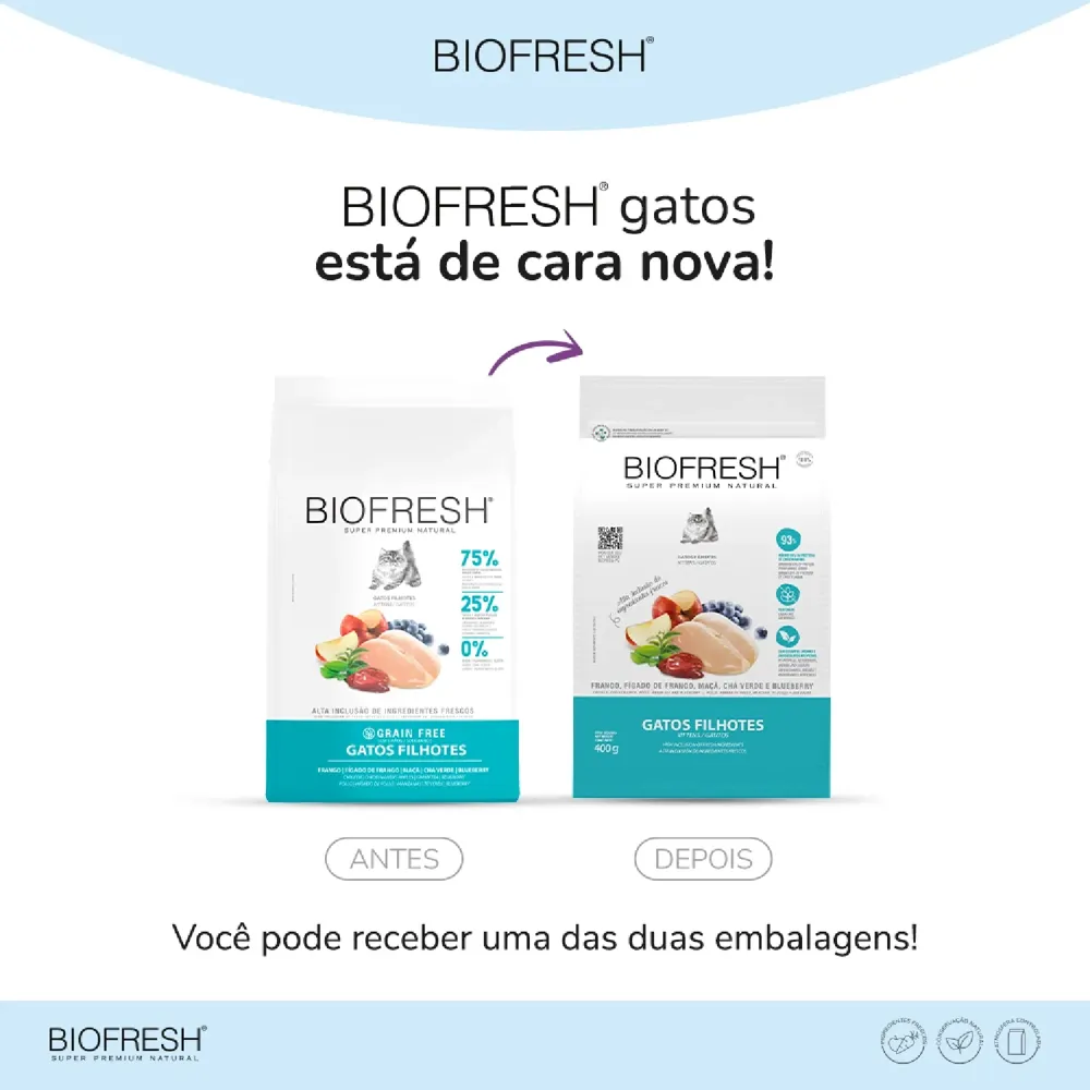 Ração Biofresh Gatos Filhotes Frango — foto 4