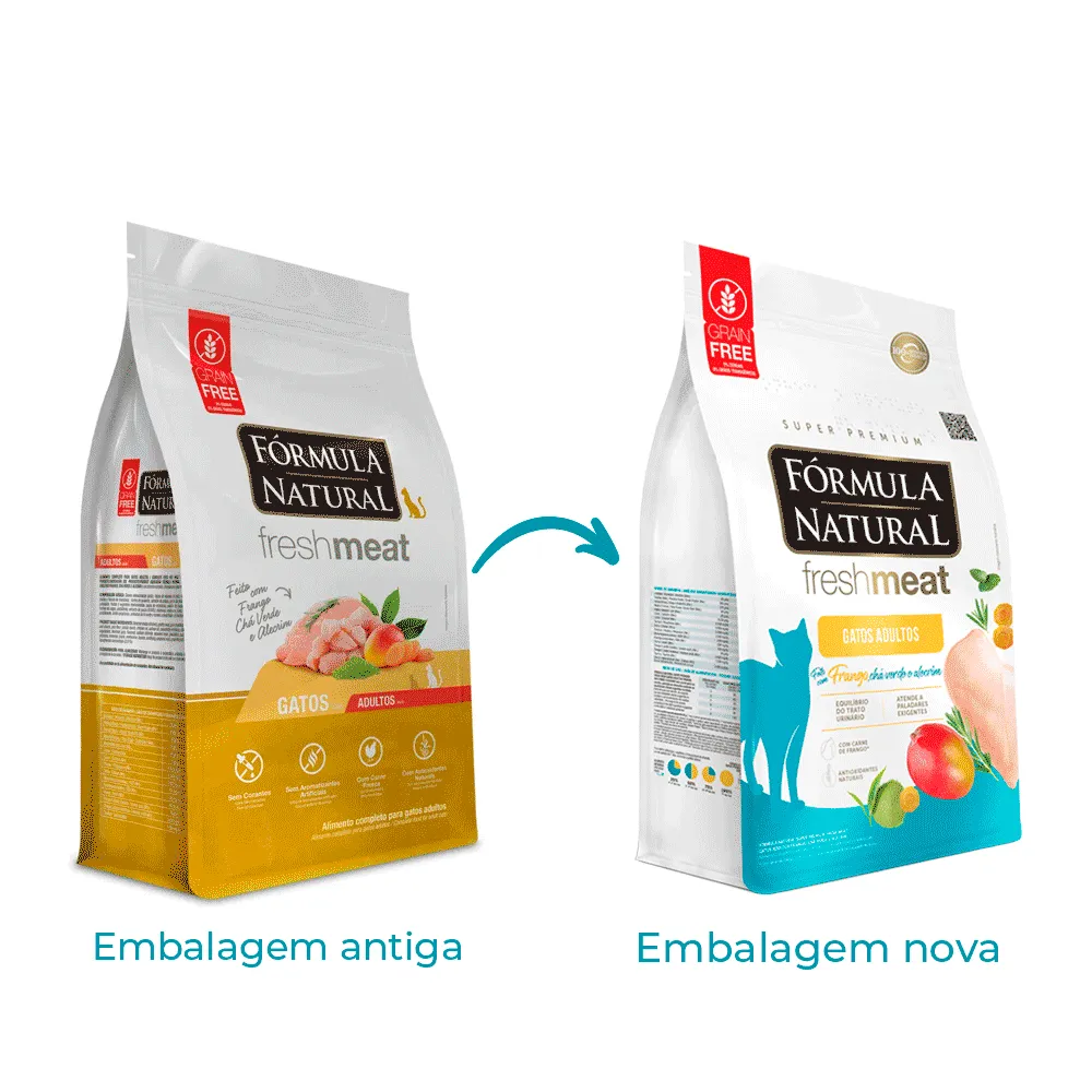 Ração Fórmula Natural Fresh Meat Gatos Adultos Frango — foto 3