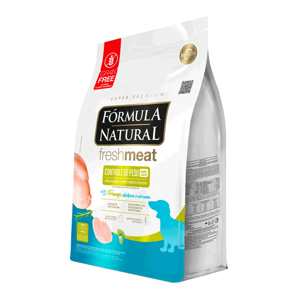 Ração Fórmula Natural Fresh Meat Controle de Peso Cães Mini e Pequeno Frango — foto 4