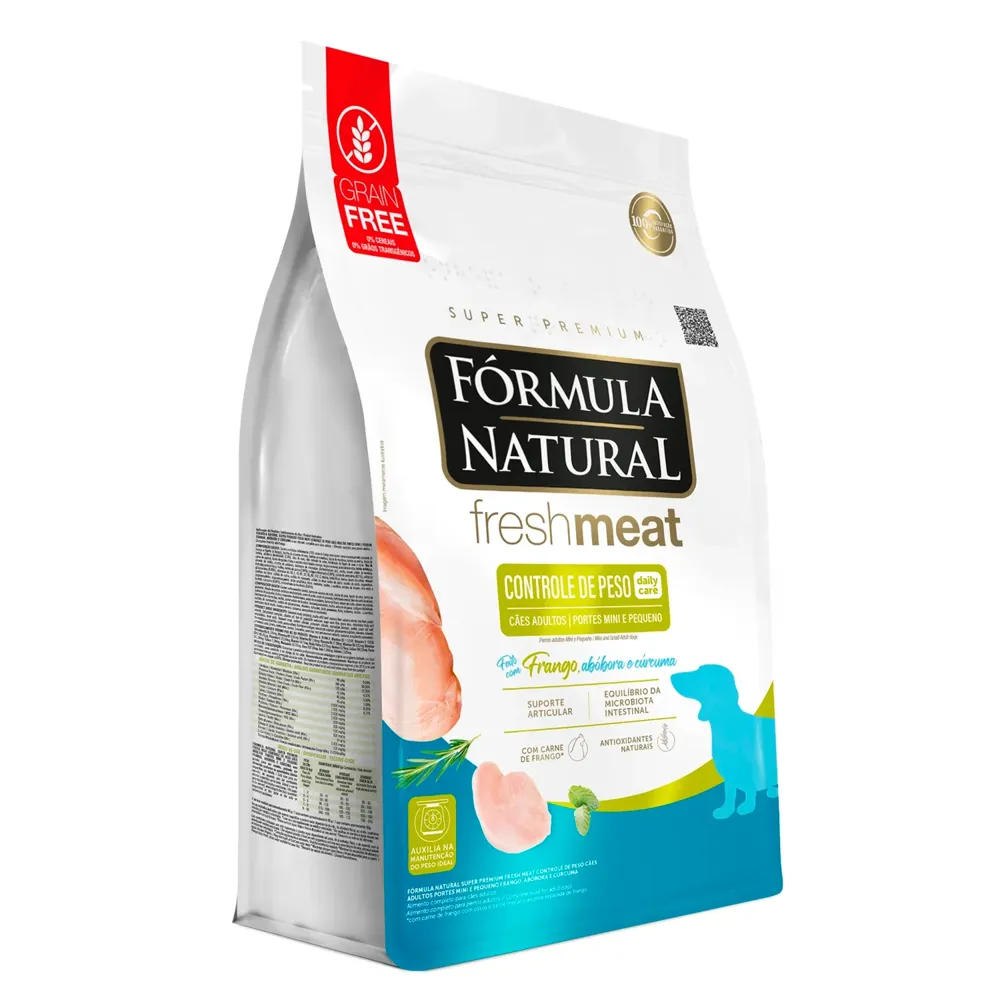 Ração Fórmula Natural Fresh Meat Controle de Peso Cães Mini e Pequeno Frango — foto 6