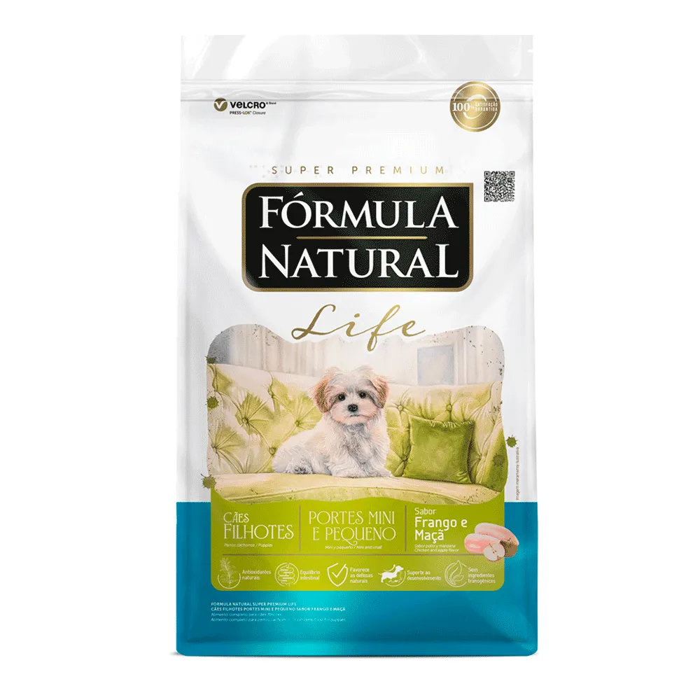 Ração Fórmula Natural Life Super Premium para Cães Filhotes Minis e Pequenos — foto 4