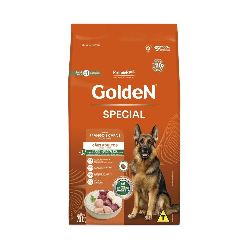 Ração Golden Special para Cães Adultos Frango e Carne — foto 3