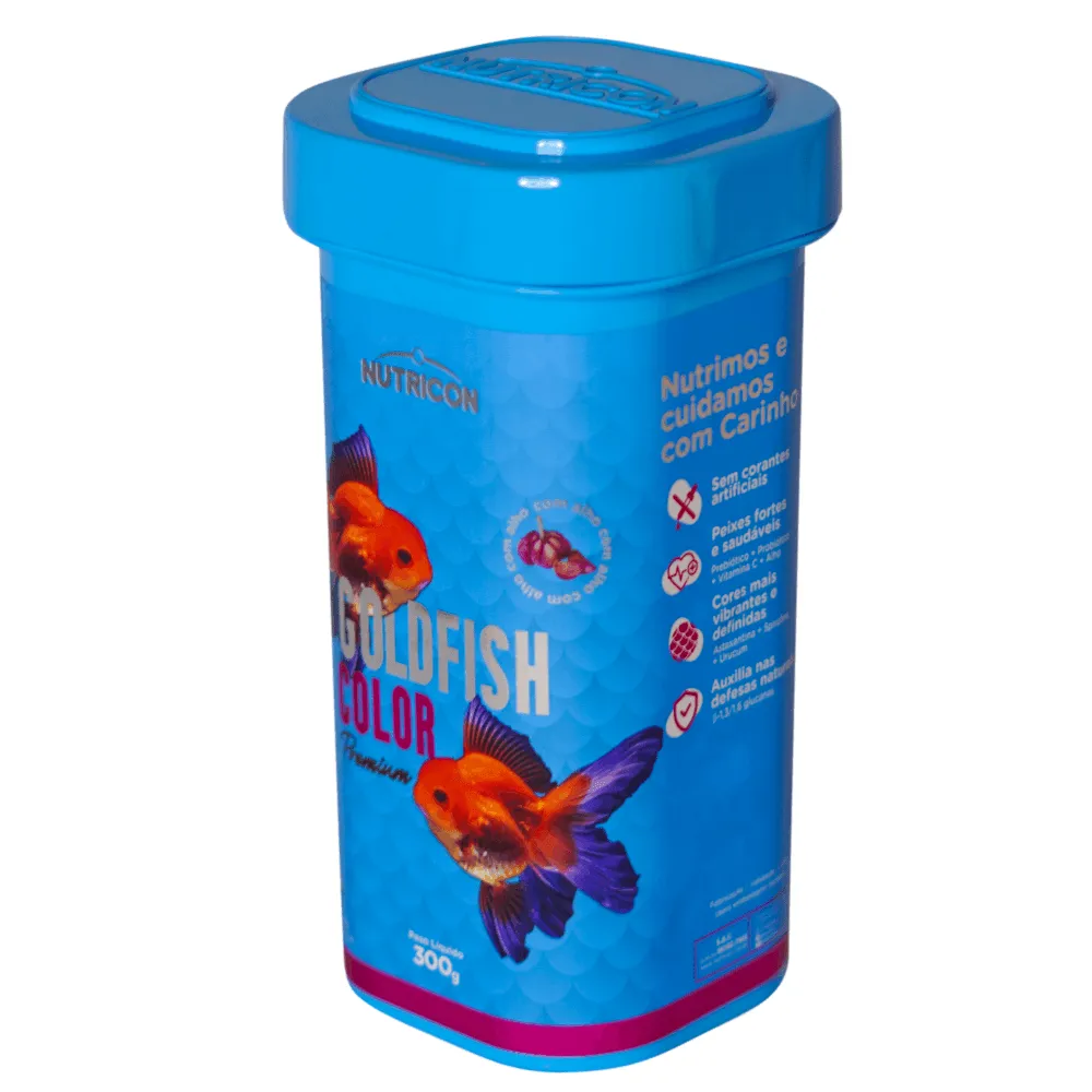 Ração GoldFish Color para Peixes Nutricon — foto 5