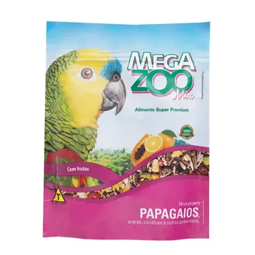 Ração para Papagaio Mix Megazoo