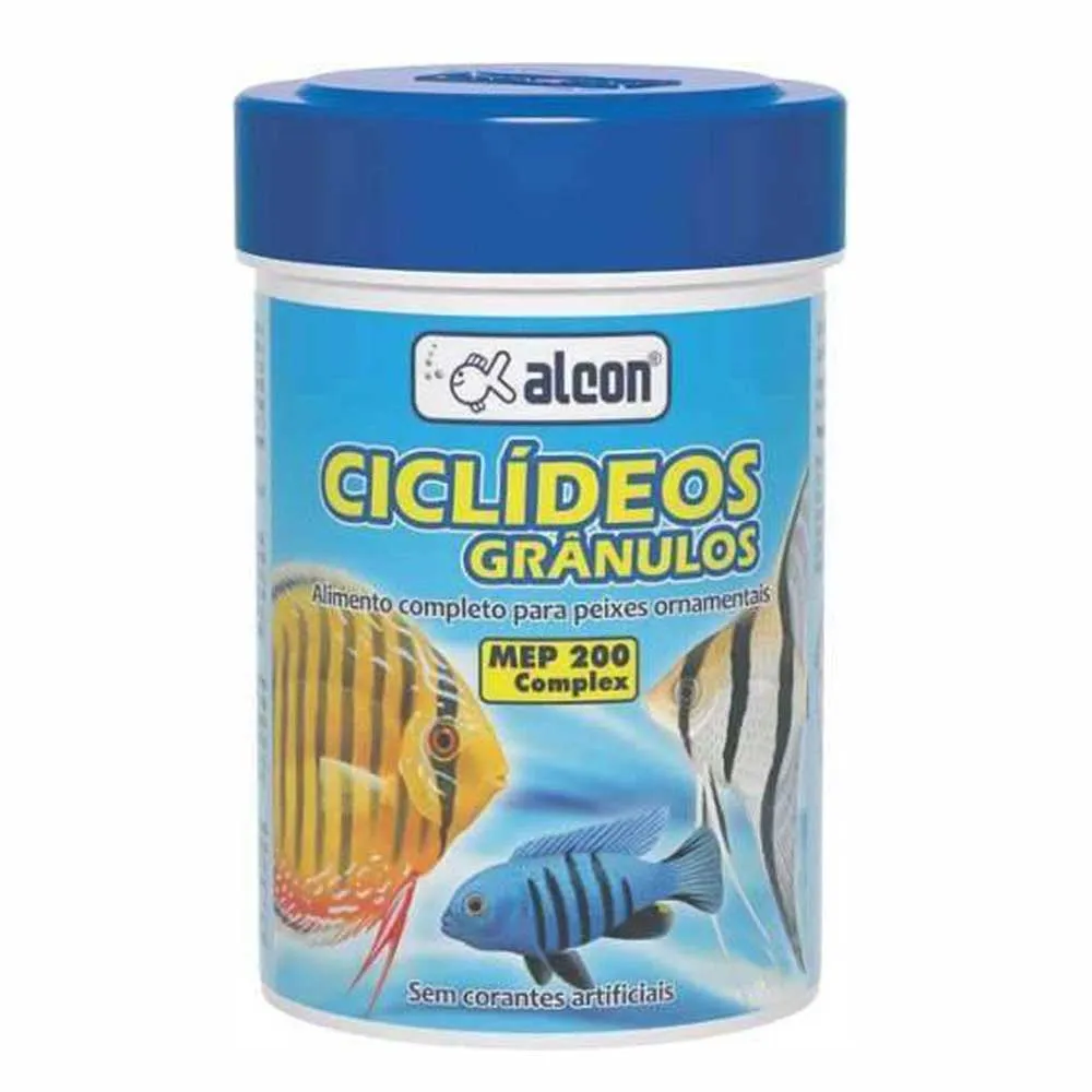 Ração para Peixes Ciclídeos Granulos Alcon — foto 2