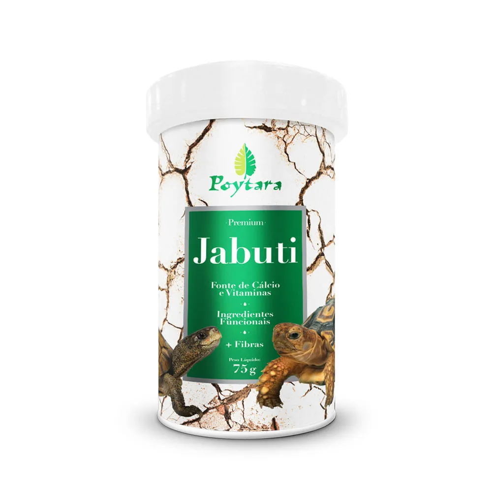 Ração para Jabuti Premium Poytara