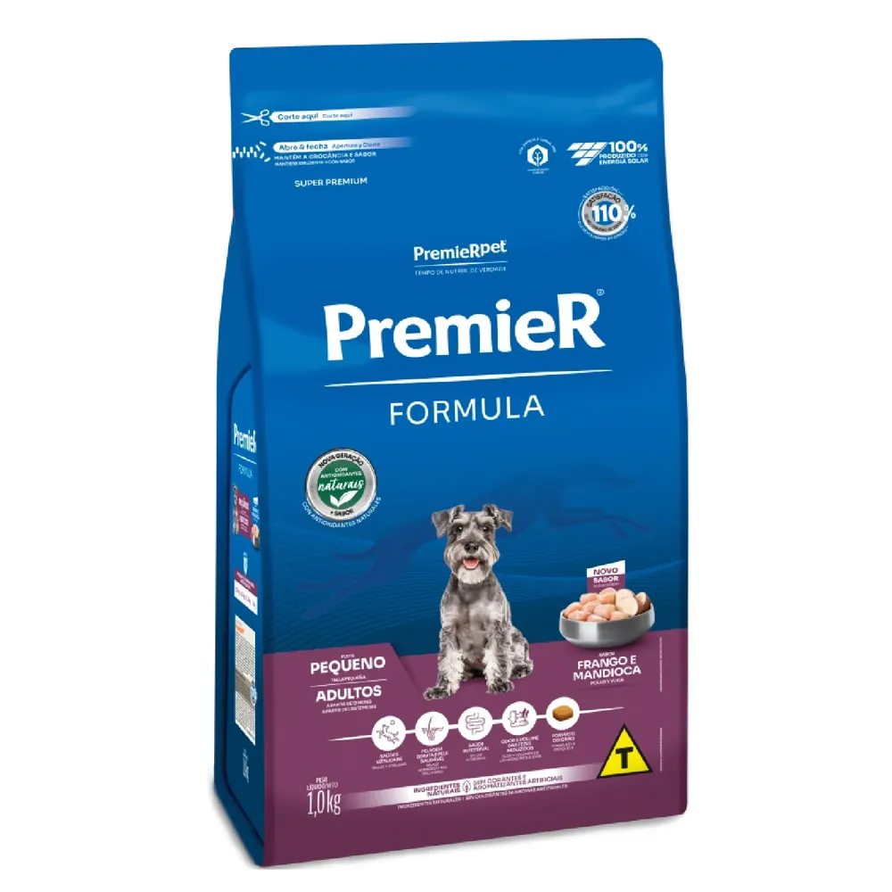 Ração Premier Formula Cães Adultos Raças Pequenas Frango e Mandioca — foto 2