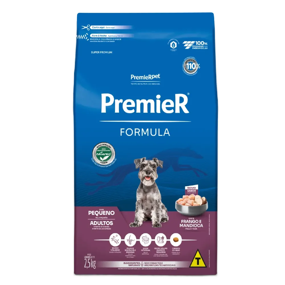 Ração Premier Formula Cães Adultos Raças Pequenas Frango e Mandioca — foto 4