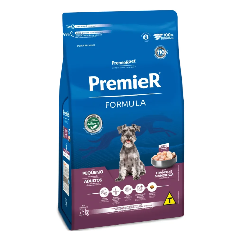 Ração Premier Formula Cães Adultos Raças Pequenas Frango e Mandioca — foto 5
