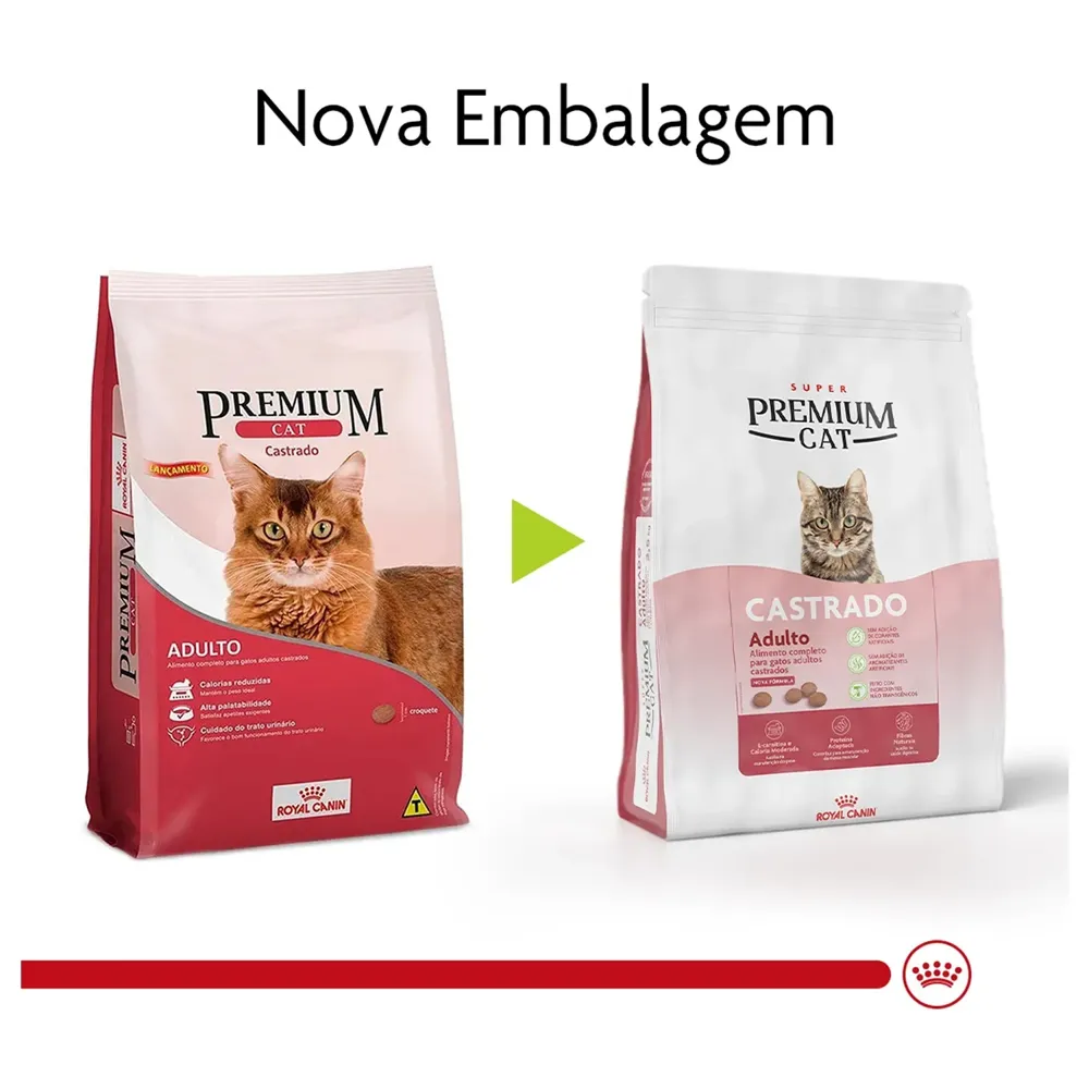 Ração Royal Canin Super Premium Cat para Gatos Adultos Castrados — foto 2