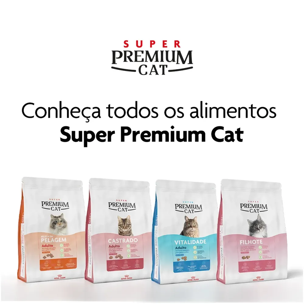 Ração Royal Canin Super Premium Cat para Gatos Adultos Castrados — foto 5