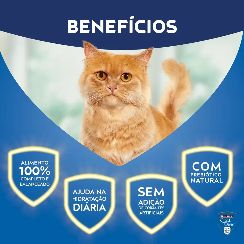 Ração Úmida Cat Chow Castrados Peixe — foto 5