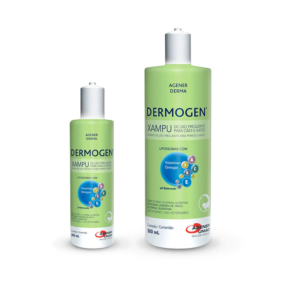 Shampoo Dermogen Cães e Gatos Agener — foto 2