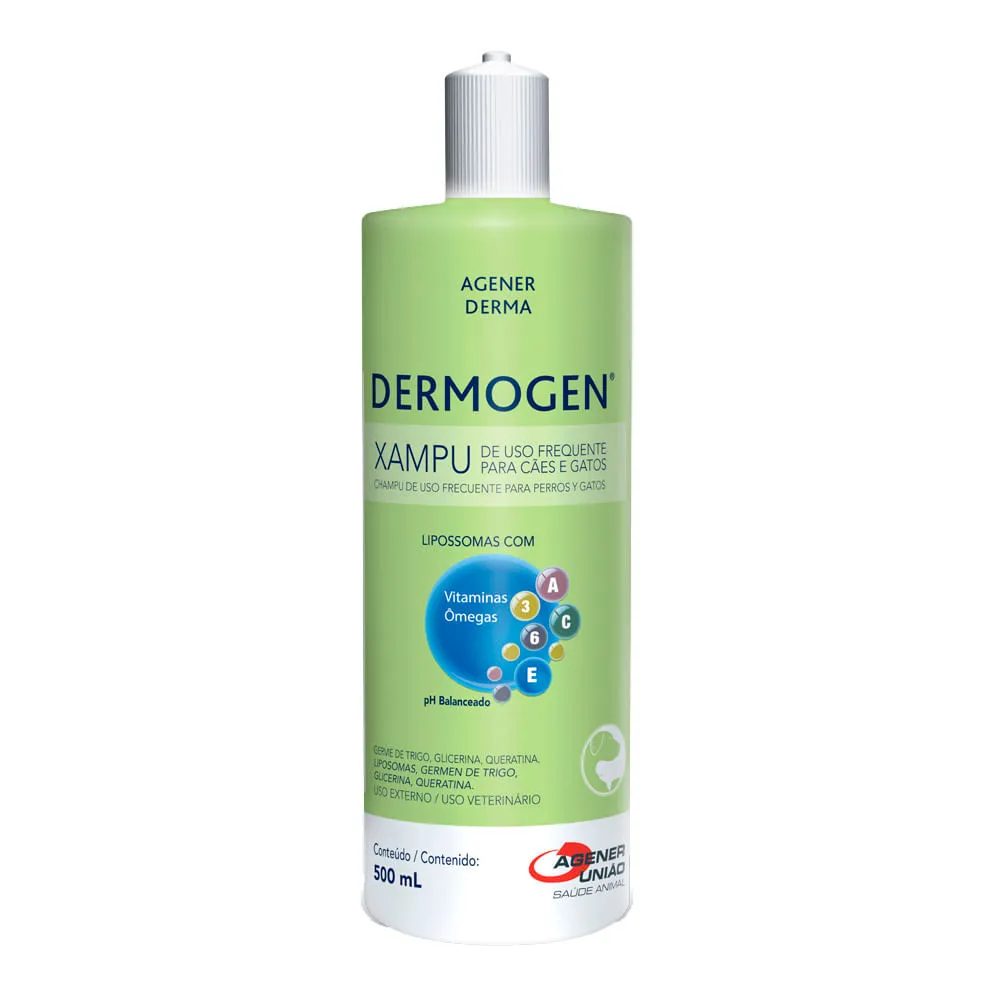 Shampoo Dermogen Cães e Gatos Agener — foto 3