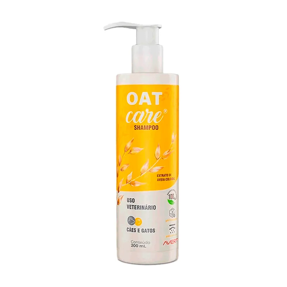 Shampoo Oat Care Cães e Gatos Avert