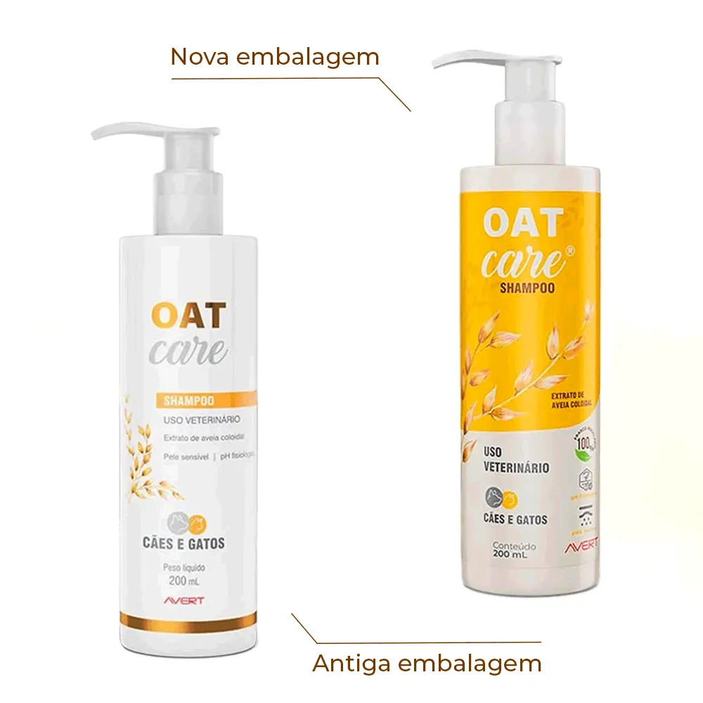 Shampoo Oat Care Cães e Gatos Avert — foto 2