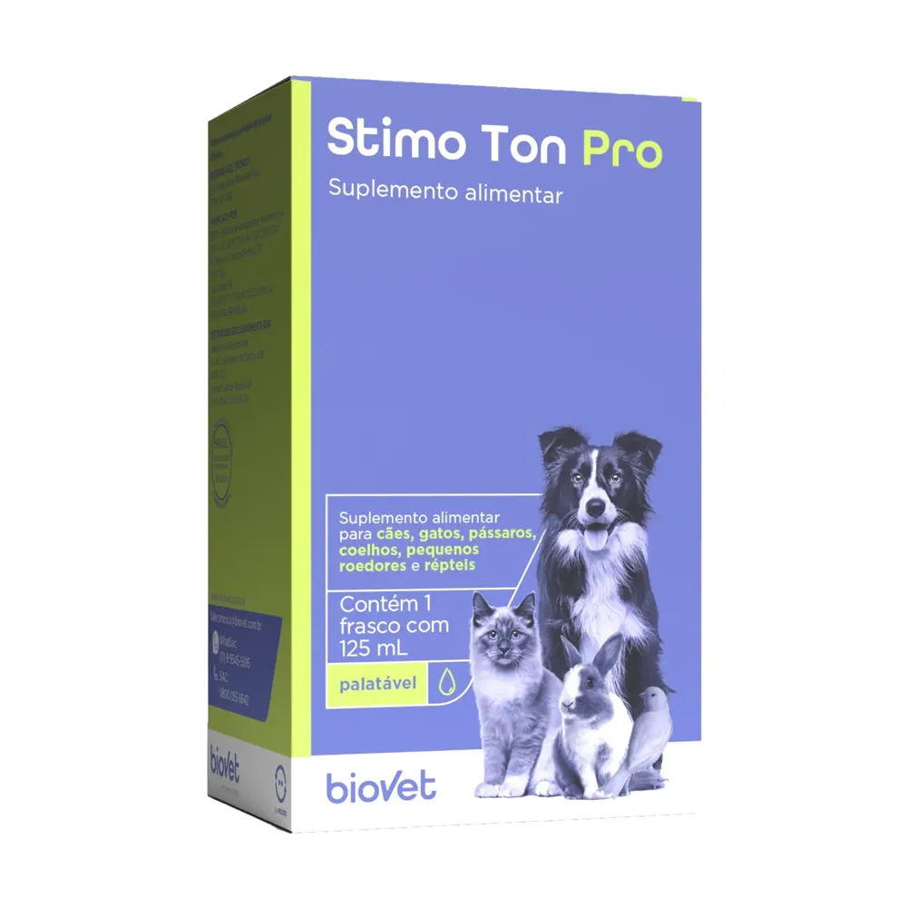 Stimo Ton Pro Suplemento Alimentar para Cães e Gatos — foto 2