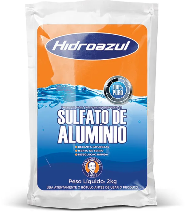 Sulfato de Alumínio para Piscina Hidroazul