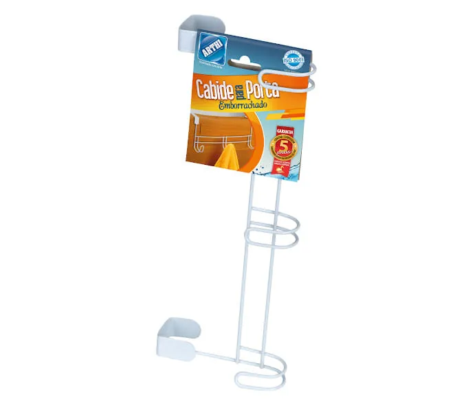 Suporte Porta 3 Ganchos Arthi Branco