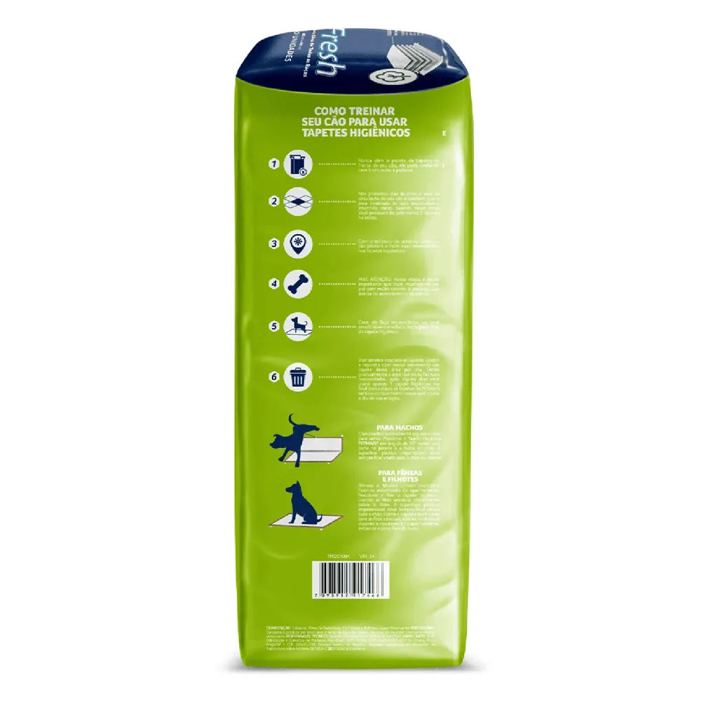 Tapete Higiênico Pet Fresh 80x60cm Petmais — foto 4