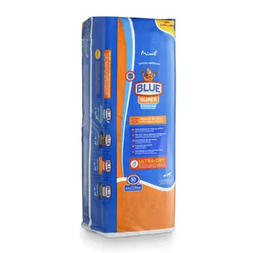 Tapete Higiênico Super Blue Premium 82x60cm Expet